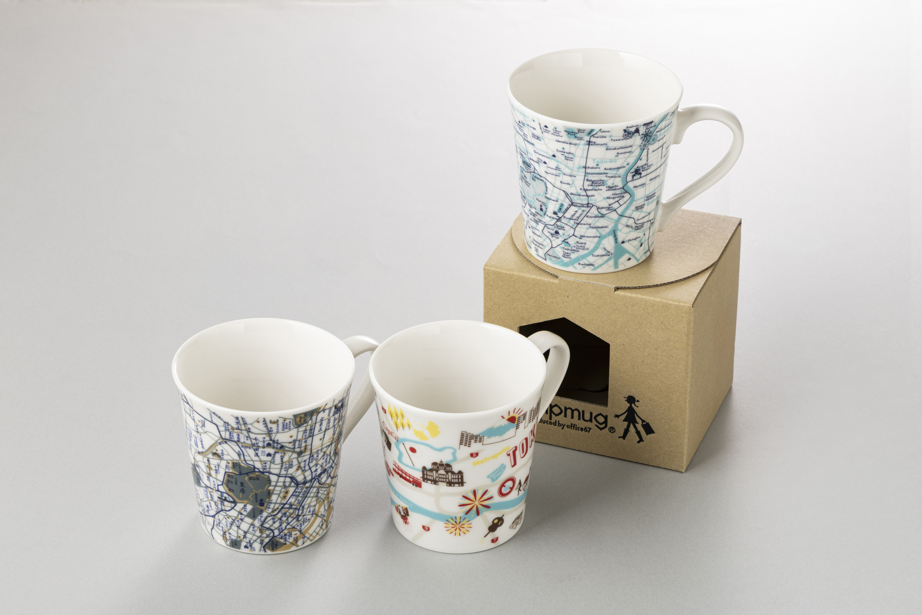 tote map Map Mug/tote map マップマグ