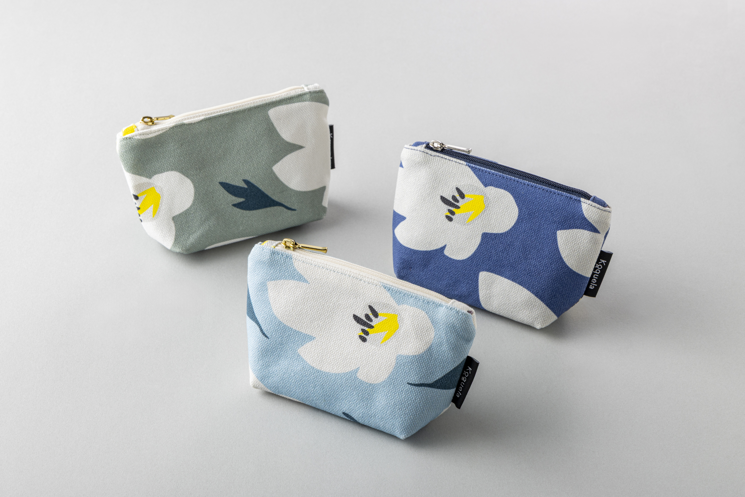 Pouch (S) Sakura-Kuzushi / 帆布ポーチ（S）桜崩し