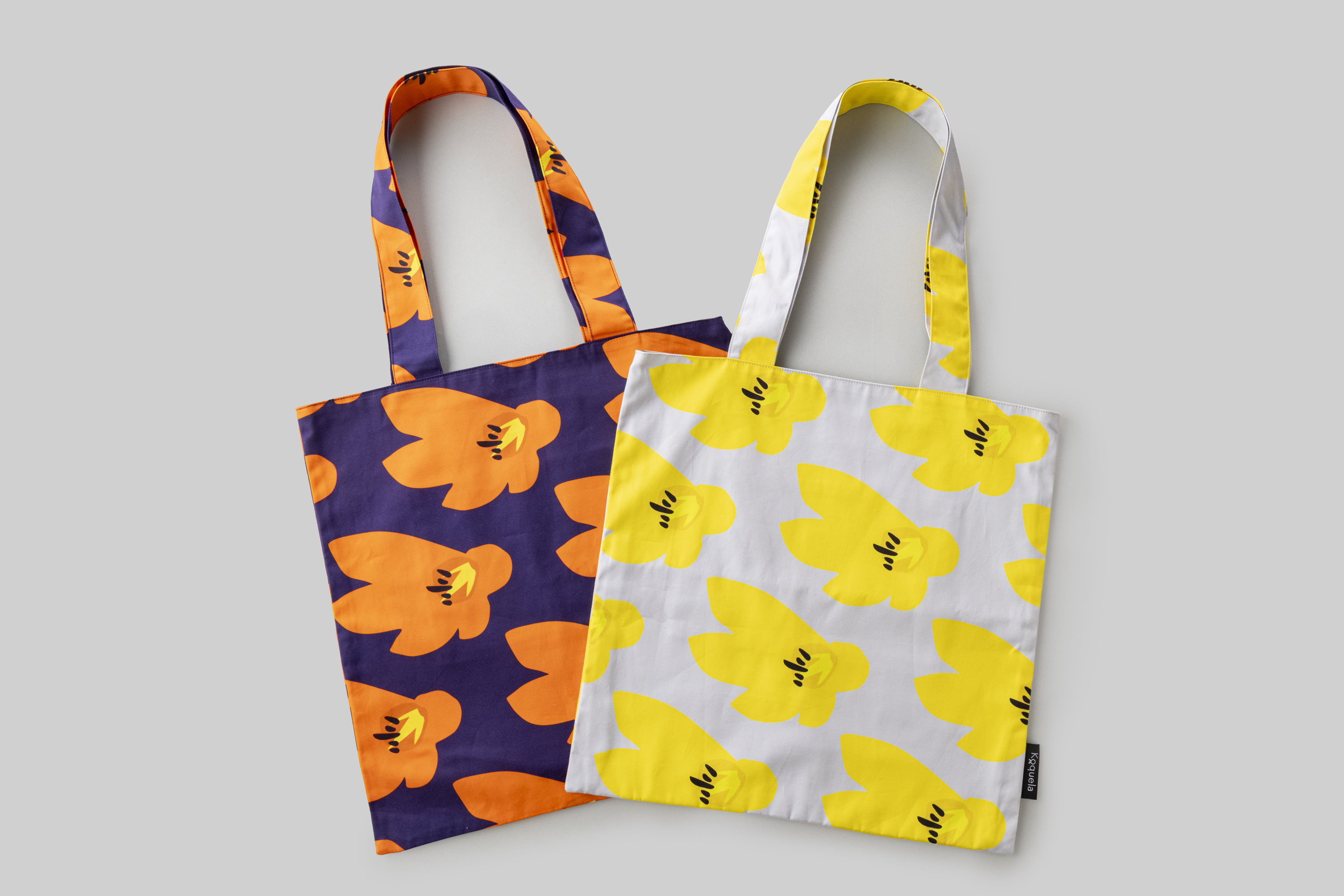 Square Tote Bag B4 〈Sakura-Kuzushi〉/スクエアトートバックB4 〈桜崩し Sakura-Kuzushi〉