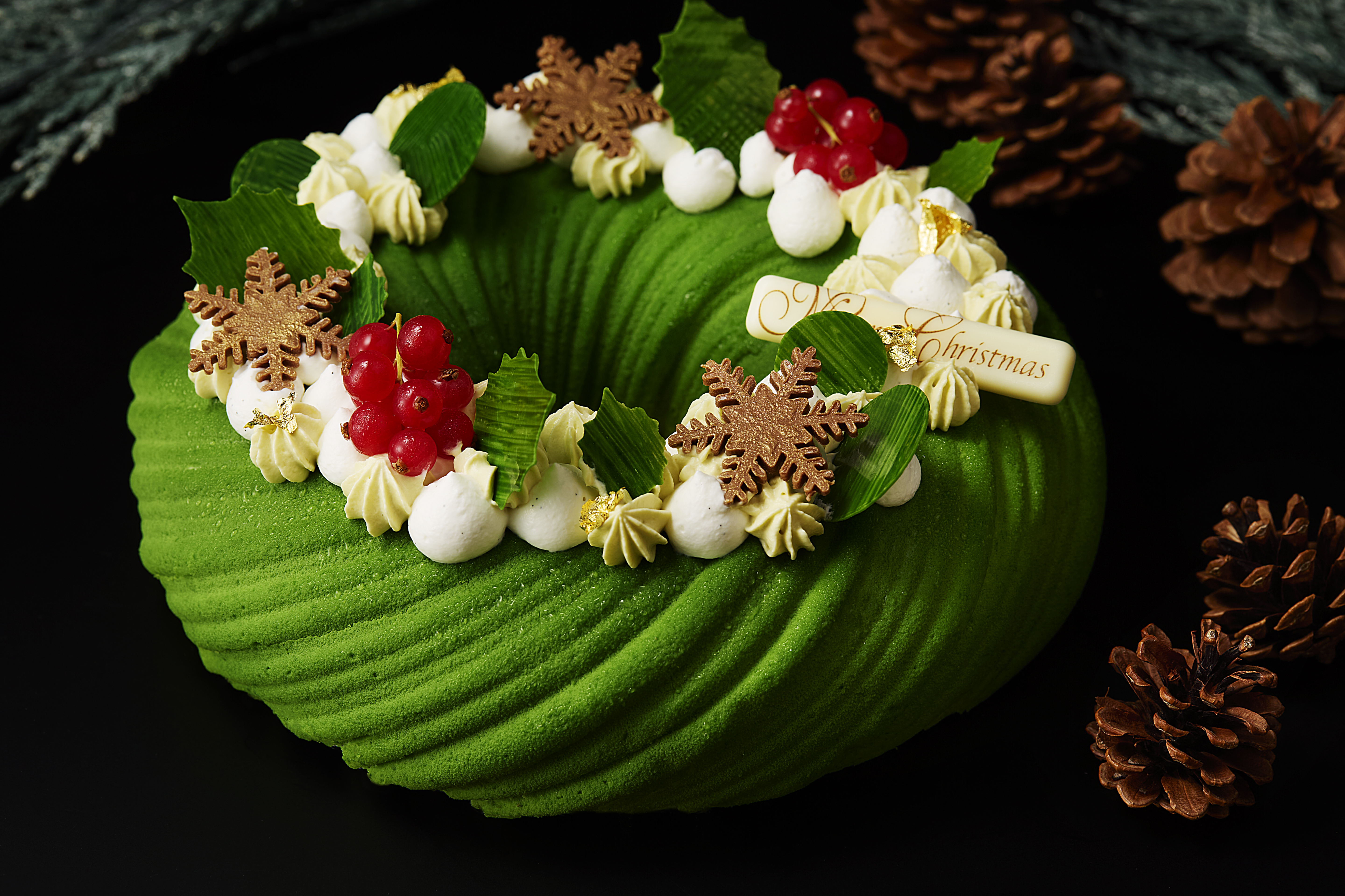 【2025】Christmas Wreath Cake/【2025】クリスマスリースケーキ